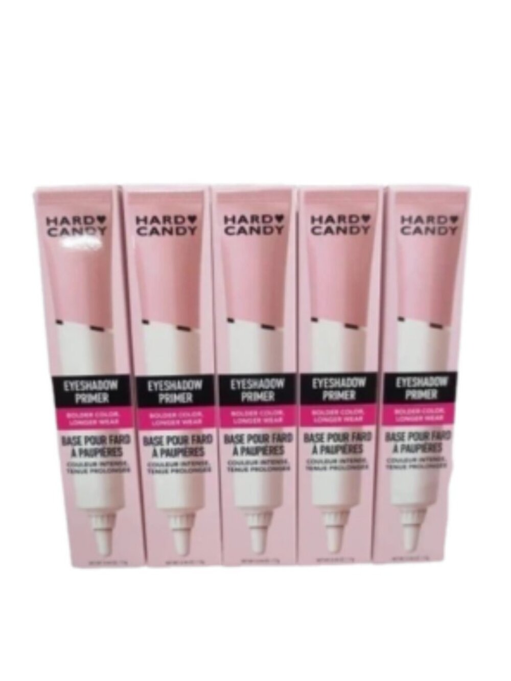 HARD CANDY EYESHADOW PRIMER 0758 LONGER WEAR 0.46 OZ BOX LOT OF 5